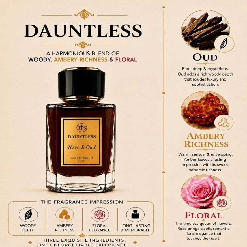 Dauntless - Rose & Oud Eau De Perfum